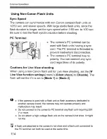 Предварительный просмотр 114 страницы Canon EOS 50D Instruction Manual