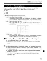 Предварительный просмотр 183 страницы Canon EOS 50D Instruction Manual