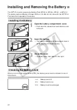 Предварительный просмотр 22 страницы Canon EOS 5D - Focusing Screen Ee-A Instruction Manual