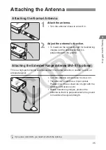 Предварительный просмотр 25 страницы Canon EOS 5D - Focusing Screen Ee-A Instruction Manual