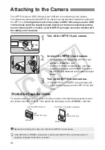 Предварительный просмотр 26 страницы Canon EOS 5D - Focusing Screen Ee-A Instruction Manual