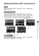 Предварительный просмотр 47 страницы Canon EOS 5D - Focusing Screen Ee-A Instruction Manual