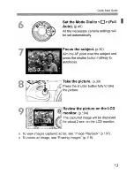 Предварительный просмотр 13 страницы Canon EOS 5D Mark II - EOS 5D Mark II 21.1MP Full Frame CMOS Digital SLR Camera Instruction Manual