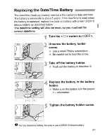 Предварительный просмотр 41 страницы Canon EOS 5D Mark II - EOS 5D Mark II 21.1MP Full Frame CMOS Digital SLR Camera Instruction Manual