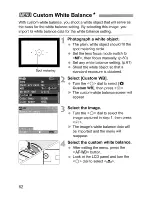 Предварительный просмотр 62 страницы Canon EOS 5D Mark II - EOS 5D Mark II 21.1MP Full Frame CMOS Digital SLR Camera Instruction Manual