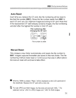 Предварительный просмотр 71 страницы Canon EOS 5D Mark II - EOS 5D Mark II 21.1MP Full Frame CMOS Digital SLR Camera Instruction Manual