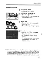 Предварительный просмотр 119 страницы Canon EOS 5D Mark II - EOS 5D Mark II 21.1MP Full Frame CMOS Digital SLR Camera Instruction Manual