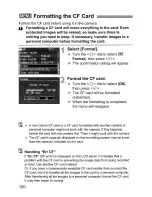 Предварительный просмотр 120 страницы Canon EOS 5D Mark II - EOS 5D Mark II 21.1MP Full Frame CMOS Digital SLR Camera Instruction Manual