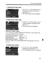 Предварительный просмотр 127 страницы Canon EOS 5D Mark II - EOS 5D Mark II 21.1MP Full Frame CMOS Digital SLR Camera Instruction Manual