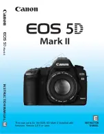 Canon EOS 5D Mark II Instruction Manual предпросмотр