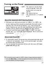 Предварительный просмотр 27 страницы Canon EOS 5D Mark II Instruction Manual