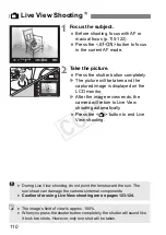 Предварительный просмотр 110 страницы Canon EOS 5D Mark II Instruction Manual