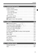 Preview for 11 page of Canon EOS 5D Mark III Instruction Manual