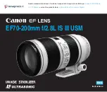 Предварительный просмотр 1 страницы Canon EOS 5D Mark IV + 70-200mm Instructions Manual