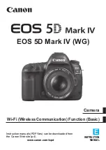 Canon EOS 5D MARK IV Instruction Manual предпросмотр