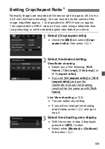 Preview for 99 page of Canon EOS 5DS Basic Instruction Manual