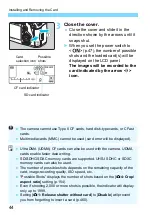 Предварительный просмотр 44 страницы Canon EOS 5DS Instruction Manual