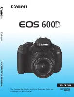 Preview for 1 page of Canon EOS 600D Instruction Manual