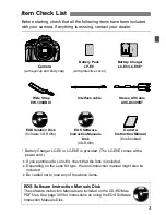 Preview for 3 page of Canon EOS 600D Instruction Manual