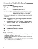 Preview for 4 page of Canon EOS 600D Instruction Manual