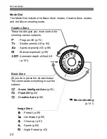 Preview for 22 page of Canon EOS 600D Instruction Manual