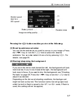 Preview for 57 page of Canon EOS 600D Instruction Manual