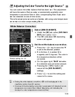 Preview for 119 page of Canon EOS 600D Instruction Manual