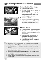 Preview for 124 page of Canon EOS 600D Instruction Manual