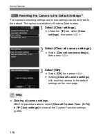 Preview for 176 page of Canon EOS 600D Instruction Manual