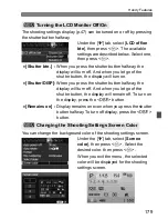 Preview for 179 page of Canon EOS 600D Instruction Manual