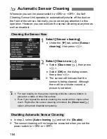 Preview for 184 page of Canon EOS 600D Instruction Manual