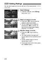 Preview for 206 page of Canon EOS 600D Instruction Manual