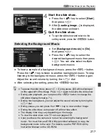 Preview for 217 page of Canon EOS 600D Instruction Manual