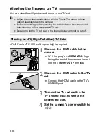 Preview for 218 page of Canon EOS 600D Instruction Manual