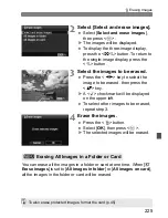 Preview for 225 page of Canon EOS 600D Instruction Manual