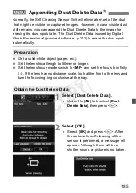 Preview for 185 page of Canon EOS 600D User Manual