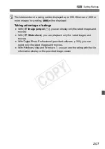 Preview for 207 page of Canon EOS 600D User Manual