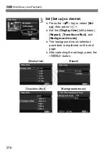 Preview for 216 page of Canon EOS 600D User Manual