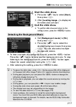 Preview for 217 page of Canon EOS 600D User Manual