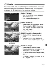 Preview for 233 page of Canon EOS 600D User Manual