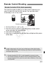 Preview for 261 page of Canon EOS 600D User Manual