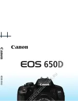 Canon EOS 650D Instruction Manual preview