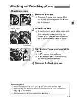 Предварительный просмотр 39 страницы Canon EOS 650D Instruction Manual