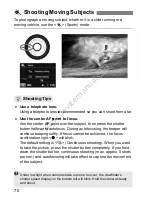 Предварительный просмотр 70 страницы Canon EOS 650D Instruction Manual