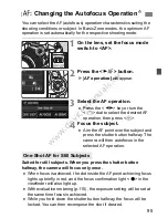 Предварительный просмотр 95 страницы Canon EOS 650D Instruction Manual