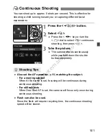 Предварительный просмотр 101 страницы Canon EOS 650D Instruction Manual