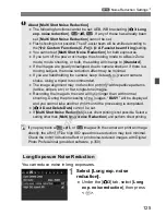 Предварительный просмотр 125 страницы Canon EOS 650D Instruction Manual