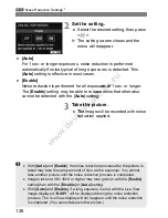 Предварительный просмотр 126 страницы Canon EOS 650D Instruction Manual