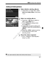 Предварительный просмотр 187 страницы Canon EOS 650D Instruction Manual