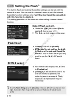 Предварительный просмотр 214 страницы Canon EOS 650D Instruction Manual